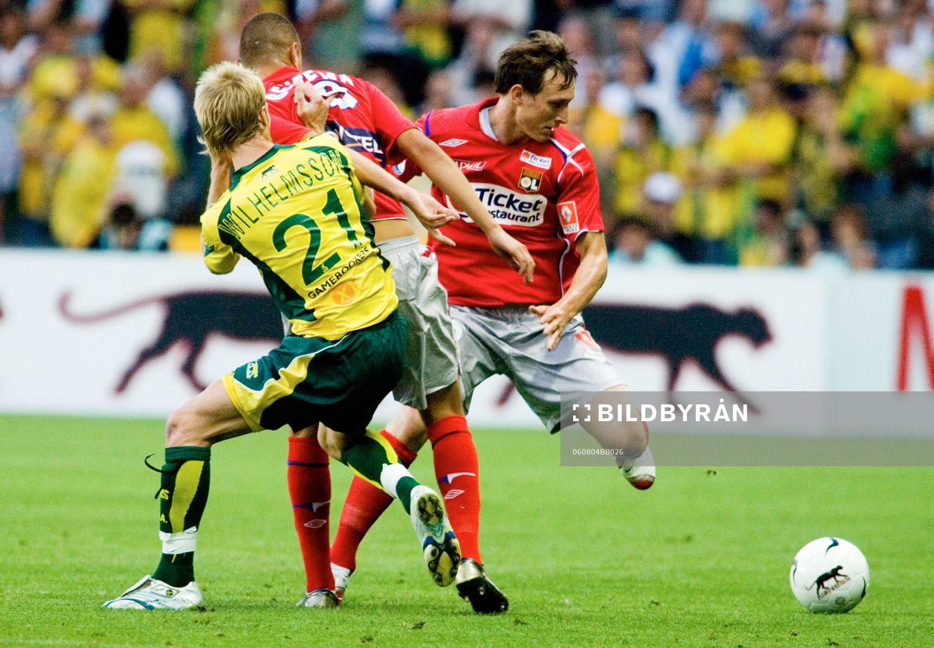 Kim Källström, Lyon och Christian Wilhelmsson, Nantes