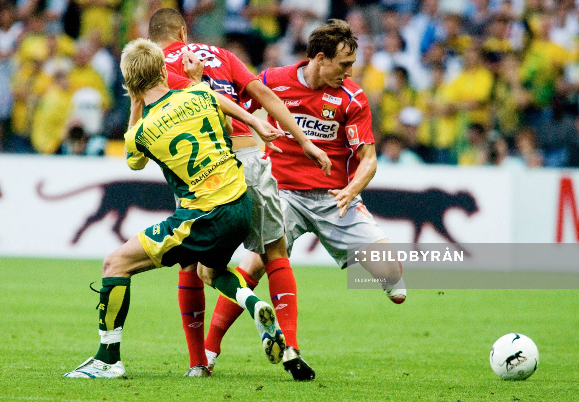 Kim Källström, Lyon och Christian Wilhelmsson, Nantes