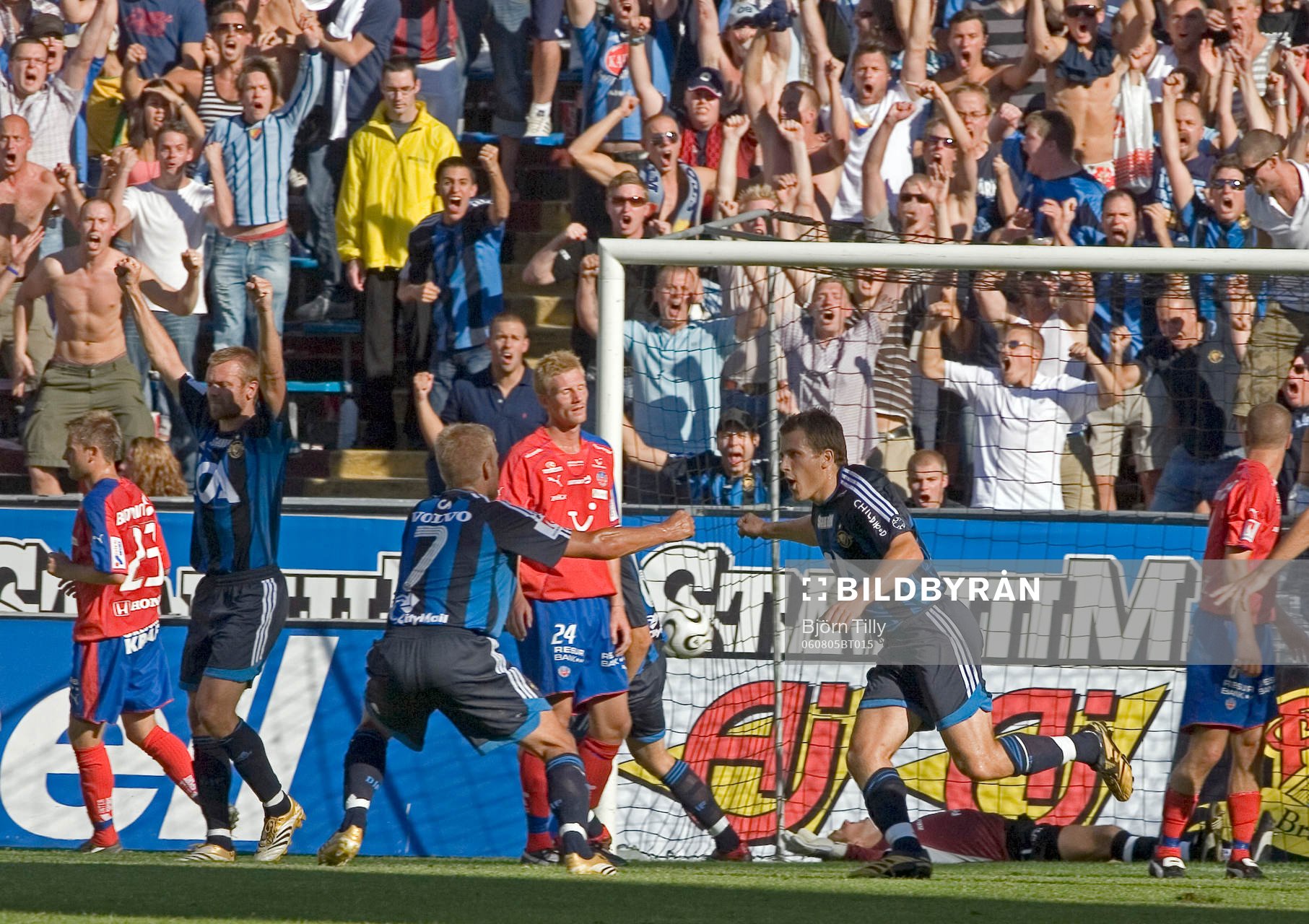 Tobias Hysén, Djurgården, jubel, glädje