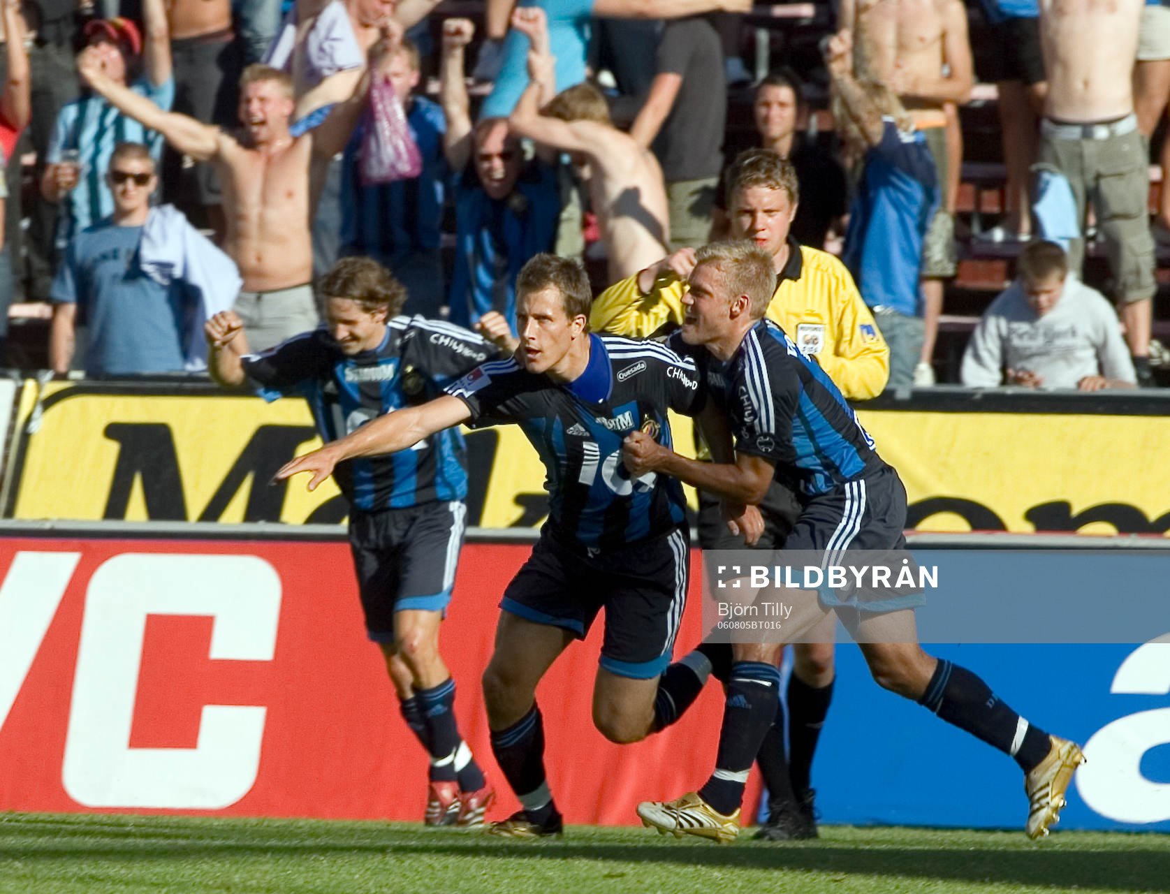 Tobias Hysén, Djurgården, jubel, glädje
