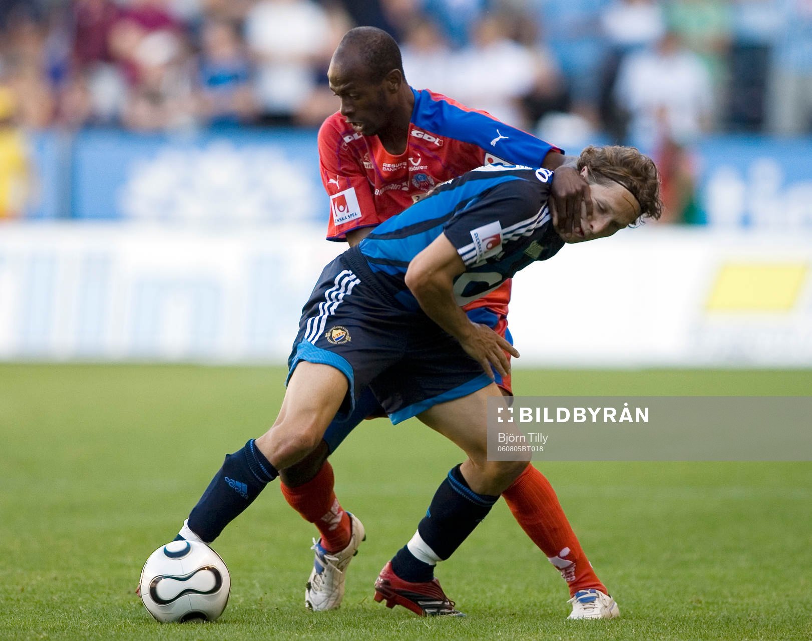 Luton Shelton, Helsingborg och Andrej Komac, Djurgården