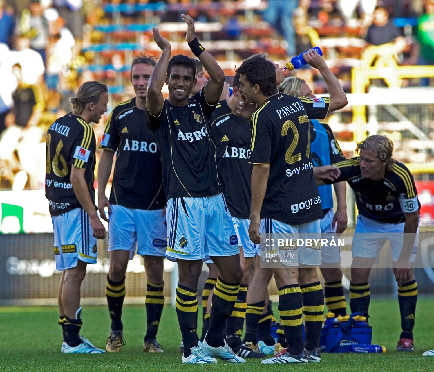 Wilton Figueiredo, AIK. jubel, glädje