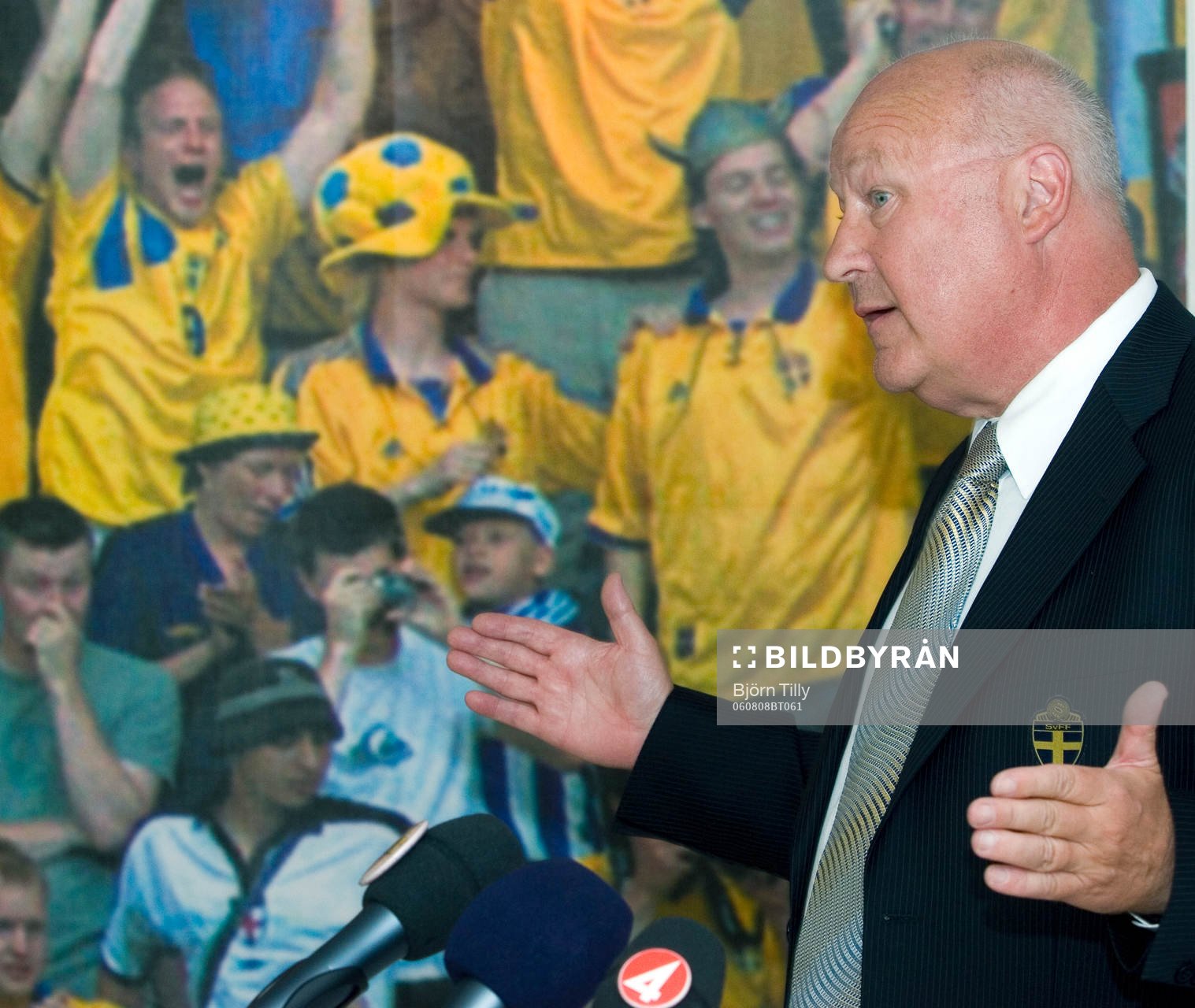 Lars-Åke Lagrell, ordförande Svenska Fotbollförbundet