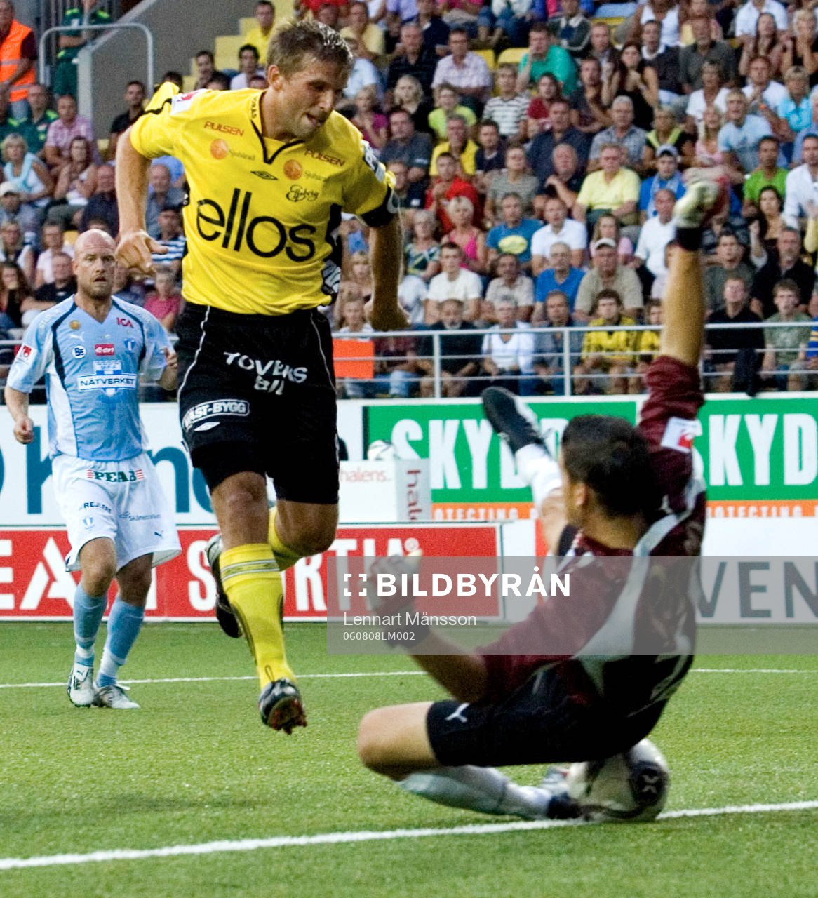Anders Svensson fri med Jonas Sandqvist, men Jonas räddar