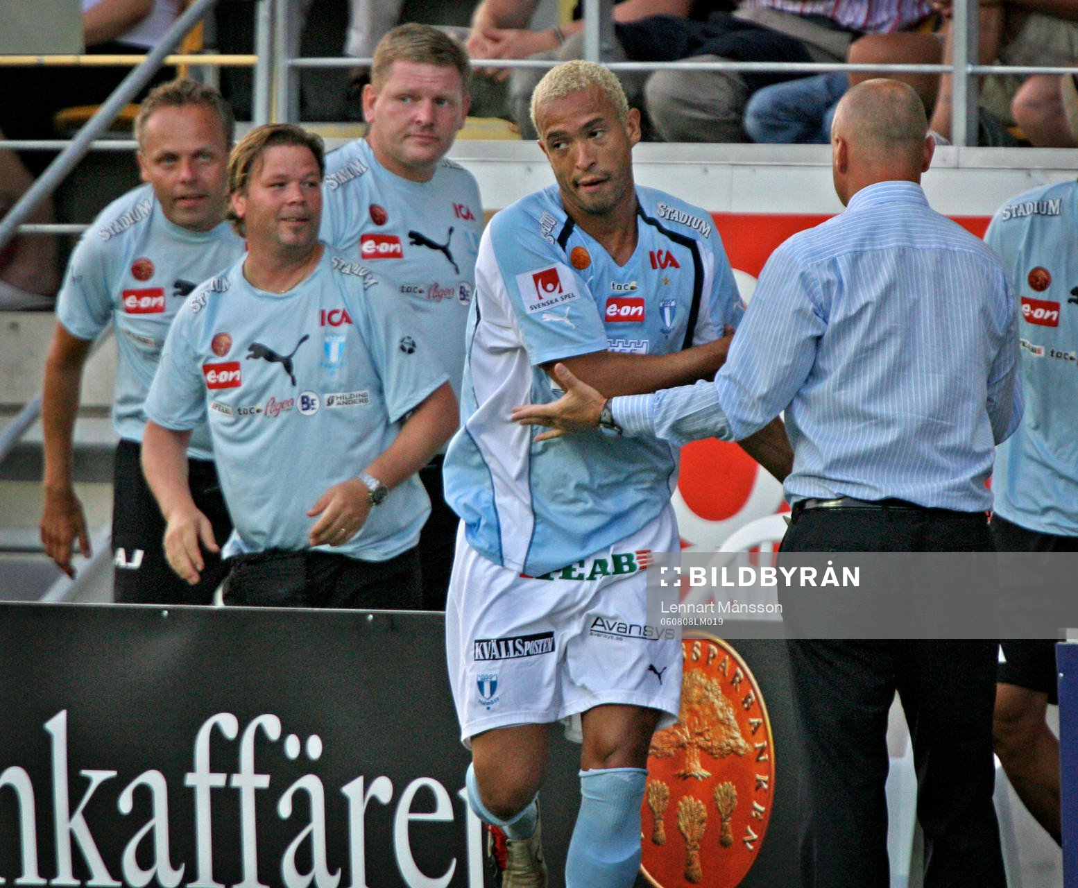 Junior, Malmö, jubel med Sören Åkeby