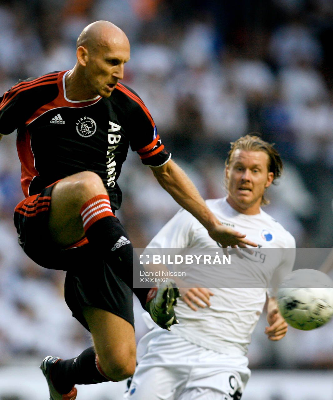Fredrik Berglund, Köpenhamn och Jaap Stam, Ajax