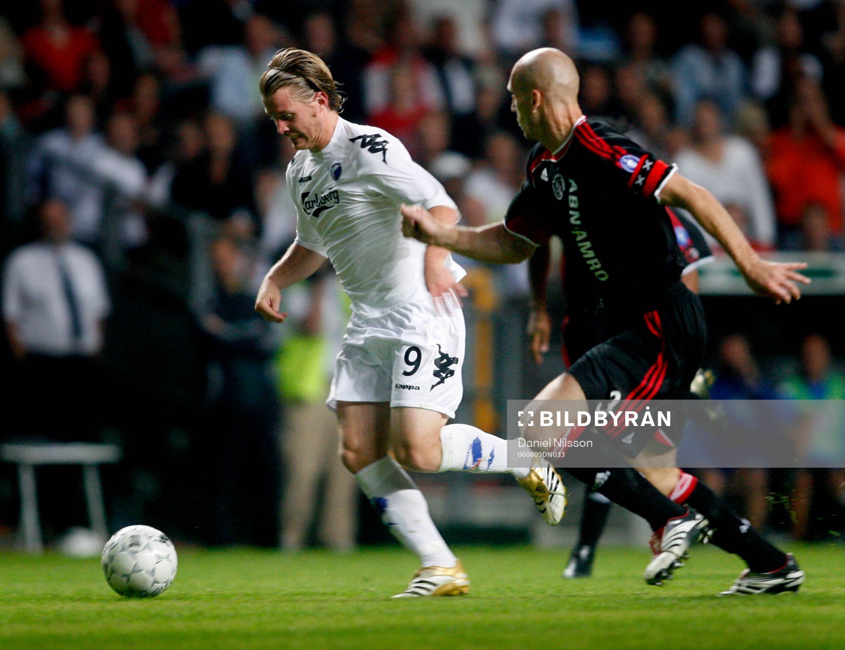 Fredrik Berglund,  Köpenhamn och Jaap Stam, Ajax