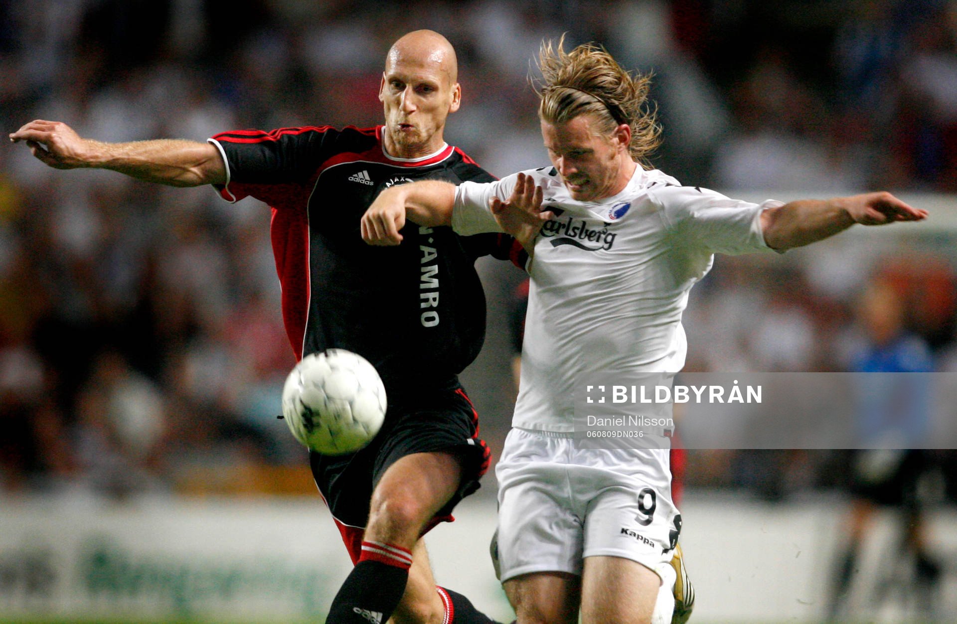 Fredrik Berglund,  Köpenhamn och Jaap Stam, Ajax