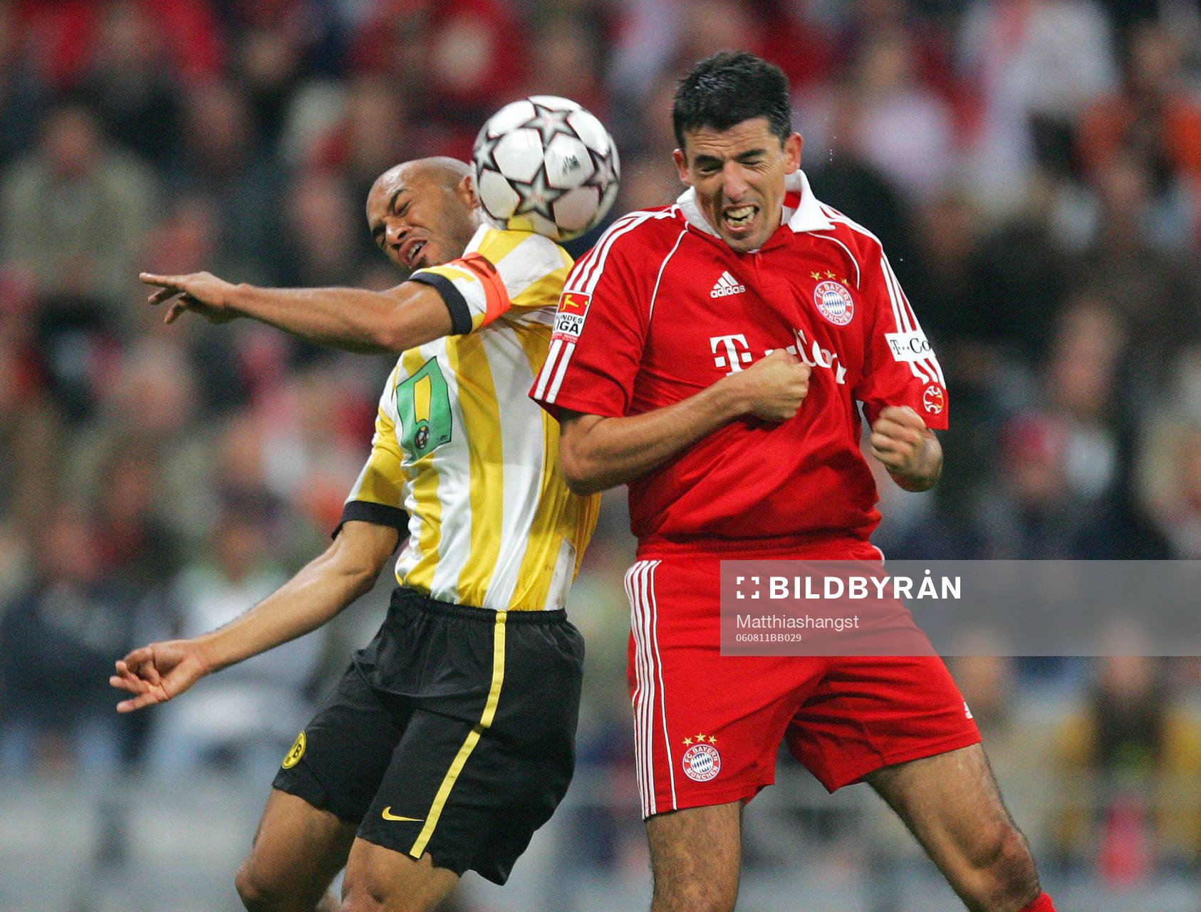 Fotboll, tysk, bundesliga, Bayern München - Borussia