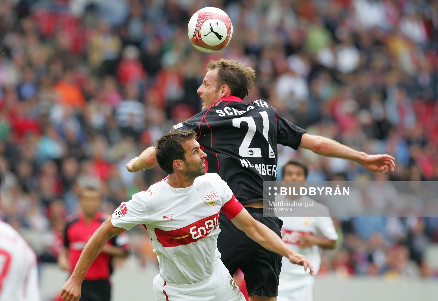  Markus Babbel, Stuttgart och Markus Schroth, Nürnberg