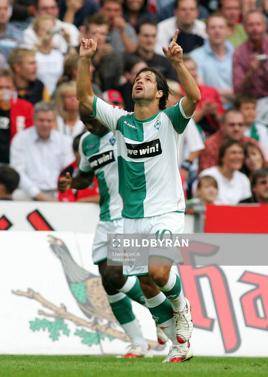  Diego, Werder Bremen, jubel, glädje.