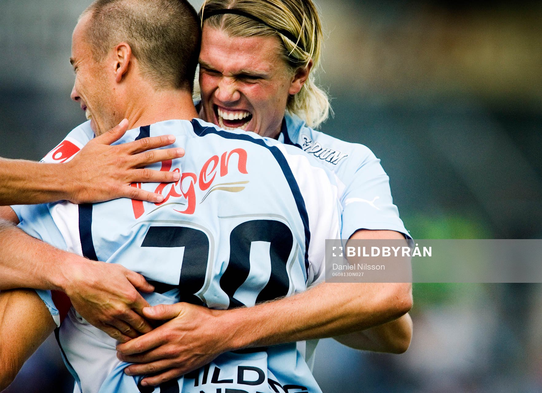 Daniel Andersson och Christian Järdler, Malmö jubel