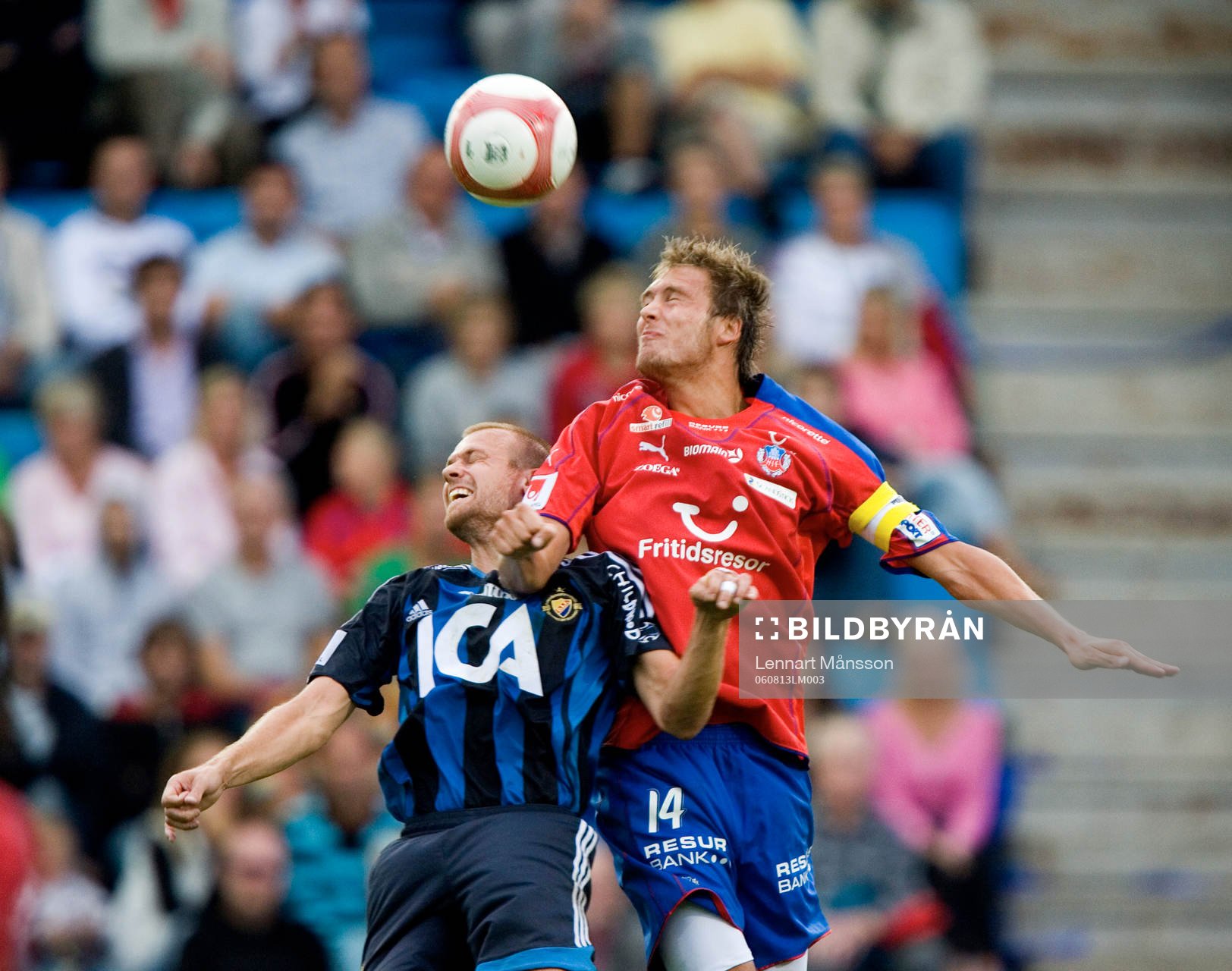 Andreas Granqvist högre än målskytten Mattias Jonson
