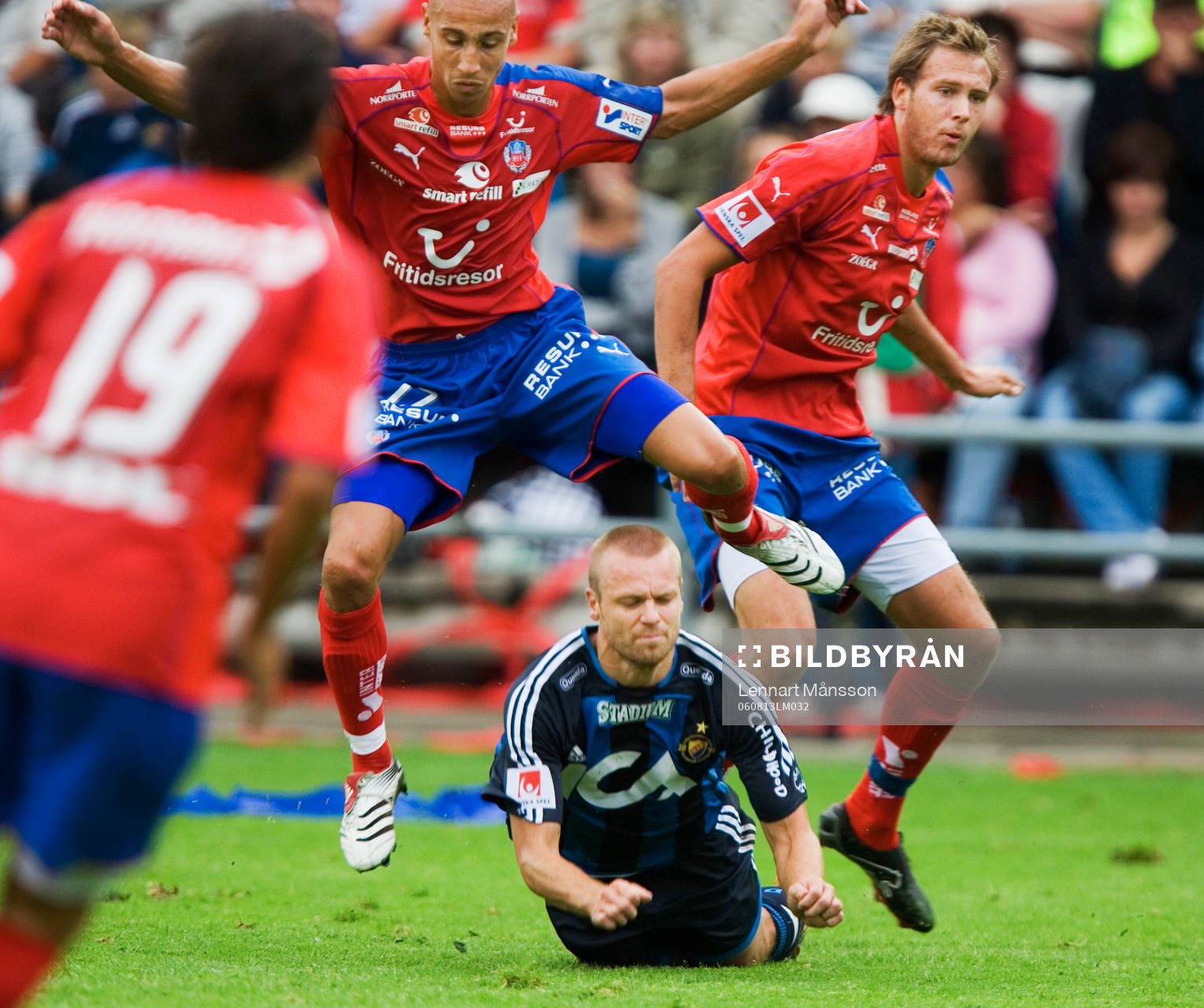 Henrik Larsson och Andreas Granqvist, Helsingborg stoppar