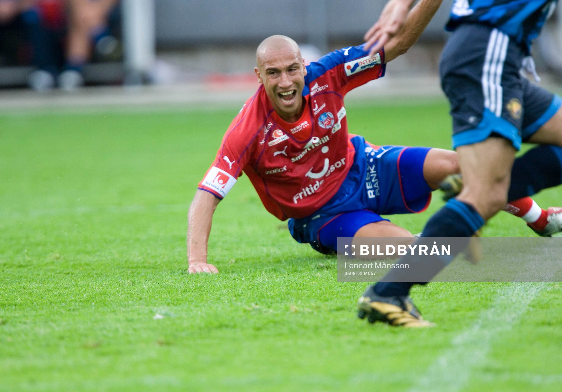 Henrik Henke Larsson förbannad