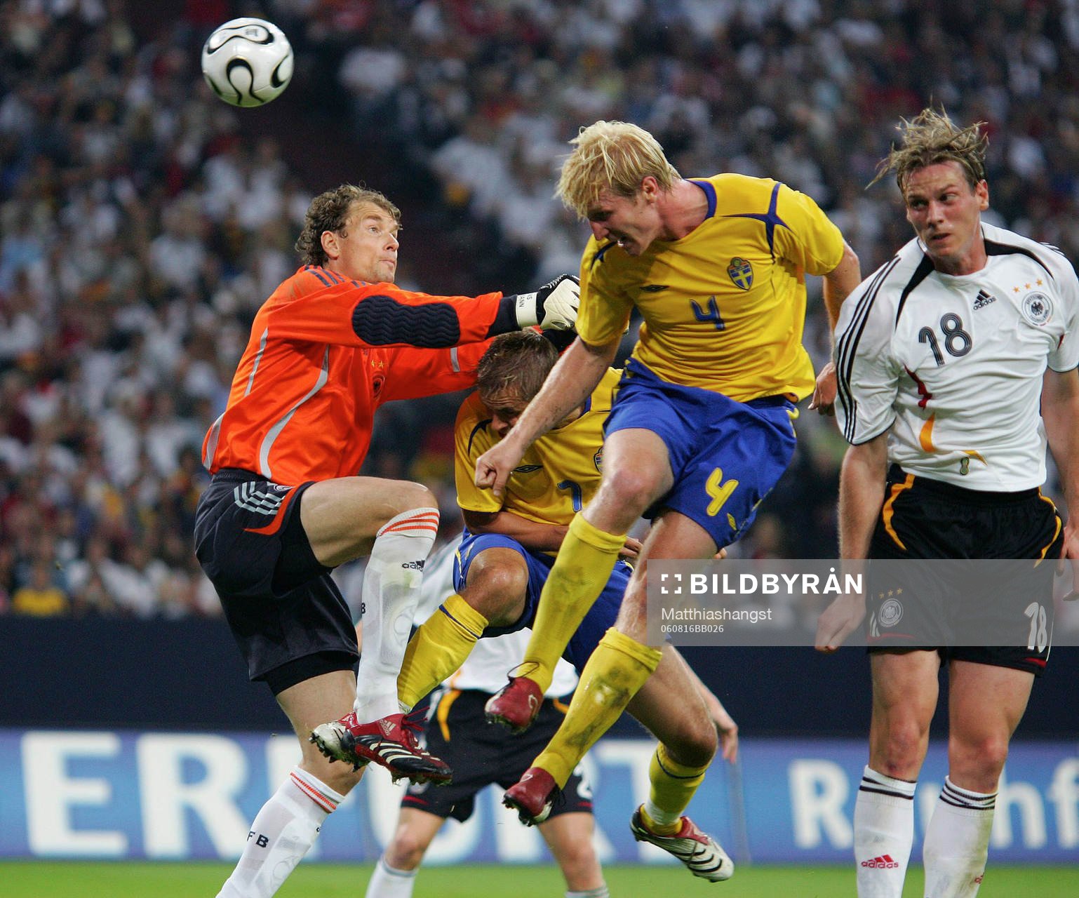 Jens Lehmann, målvakt, Tyskland, Niclas Alexandersson,