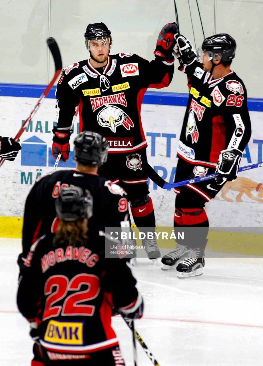 Fredrik Eriksson och Radek Duda, Malmö, jubel