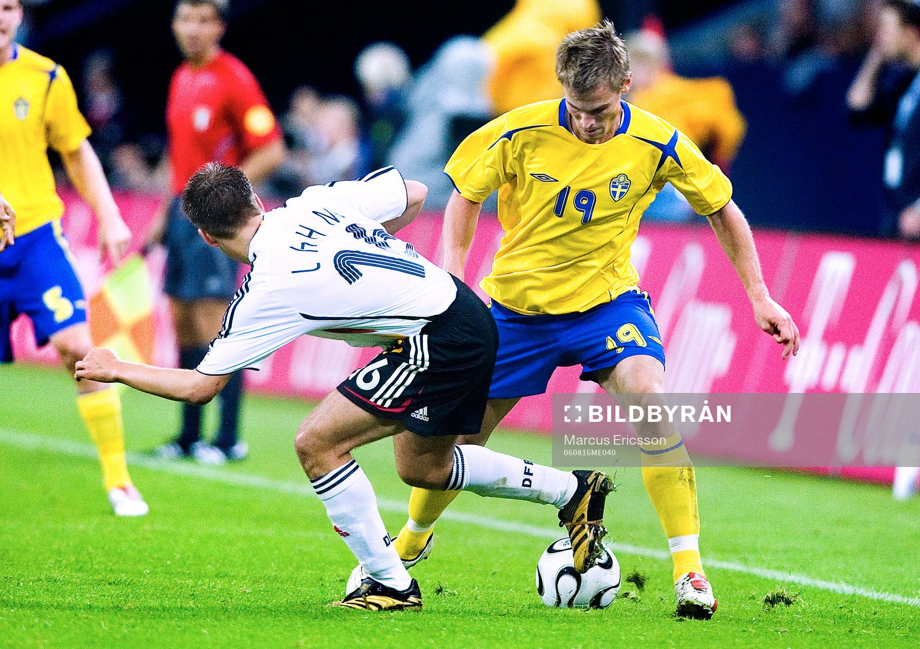 Philipp Lahm, Tyskland och Markus Rosenberg