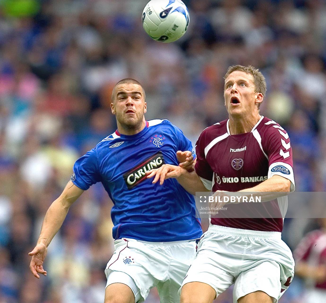 Filip Sebo, Rangers och Christophe Berra, Hearts