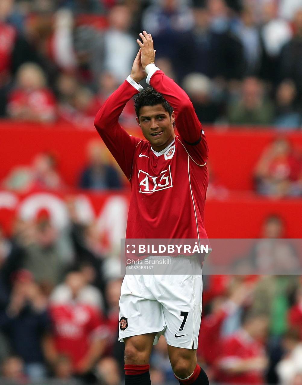 Cristiano Ronaldo, Manchester United jubel