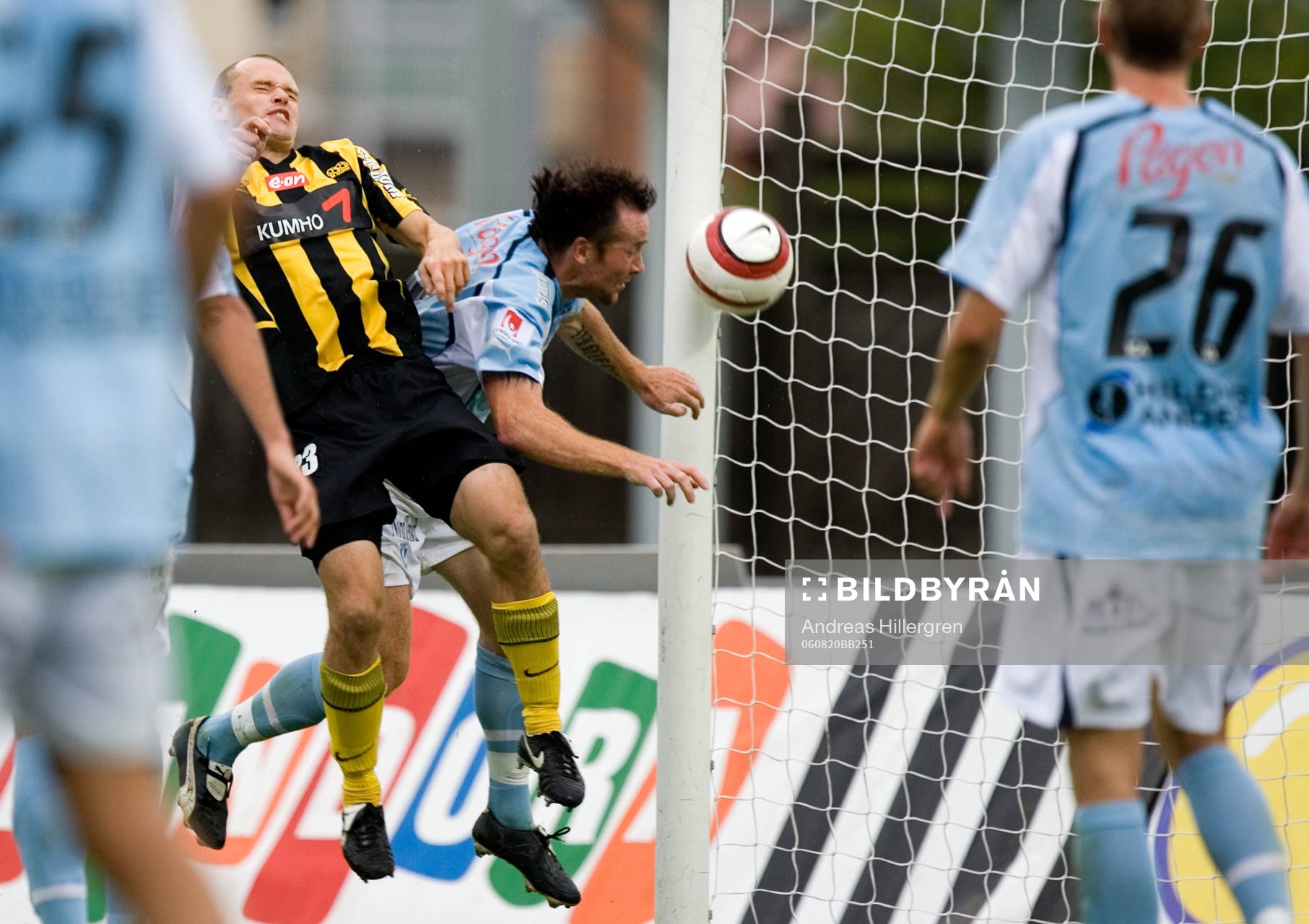 Peter Olofsson reducerar till 1-3, Ulrich Vinzents, Malmö