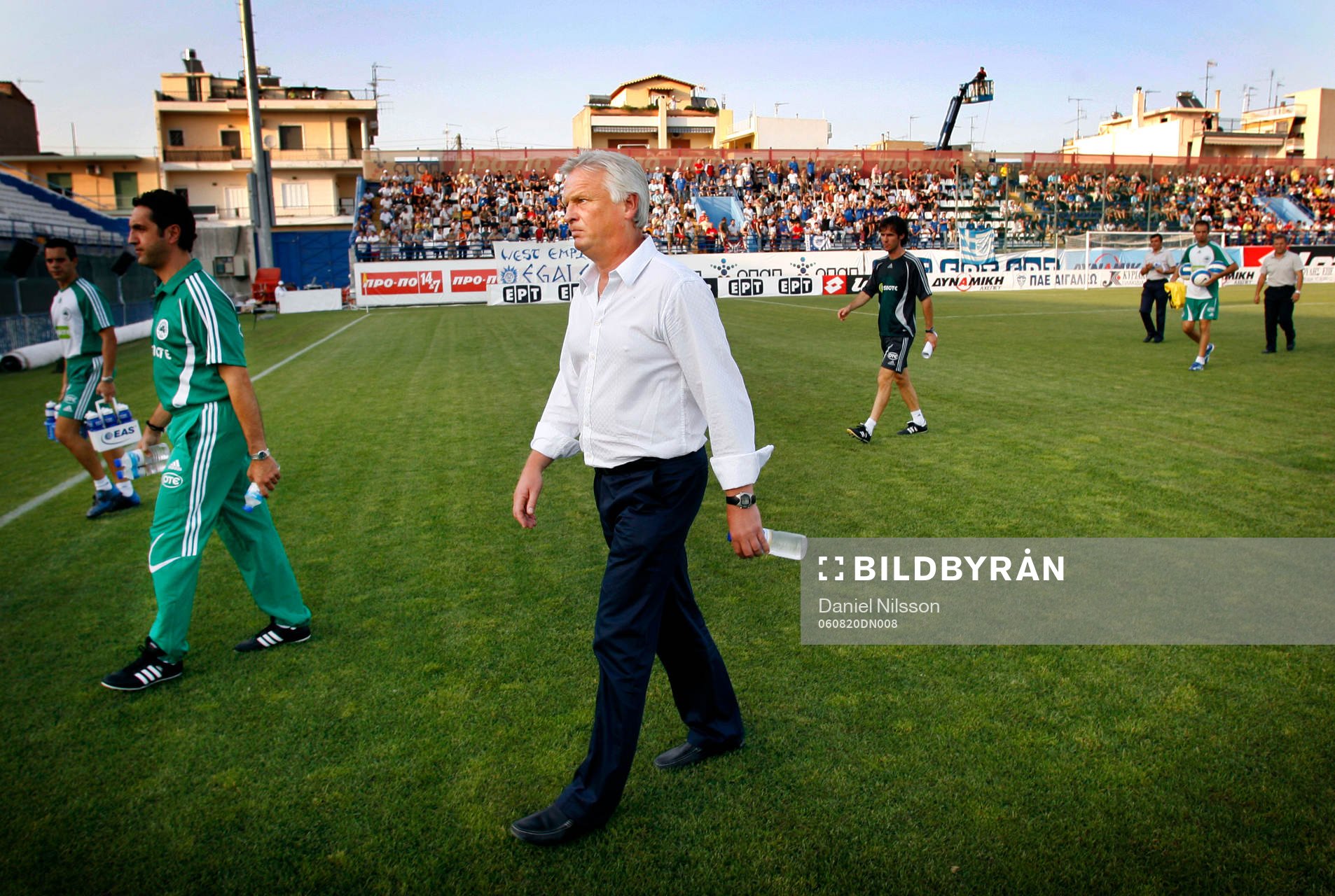 Hans Backe, Hasse Backe, tränare Panathinaikos