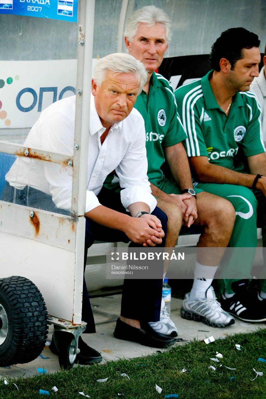 Hans Backe, Hasse Backe, tränare Panathinaikos