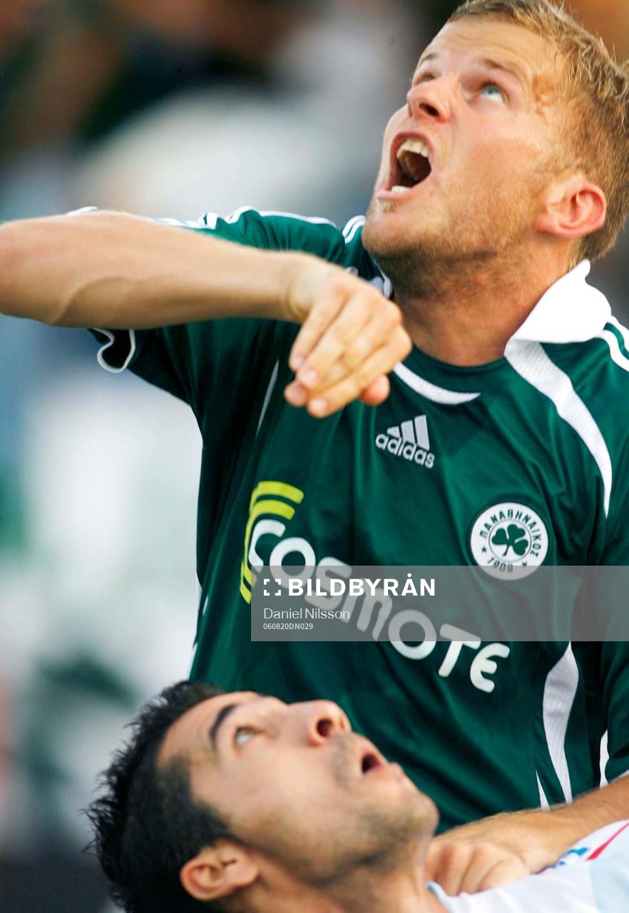 Mikael Antonsson, Panathinaikos, hoppar högst i en