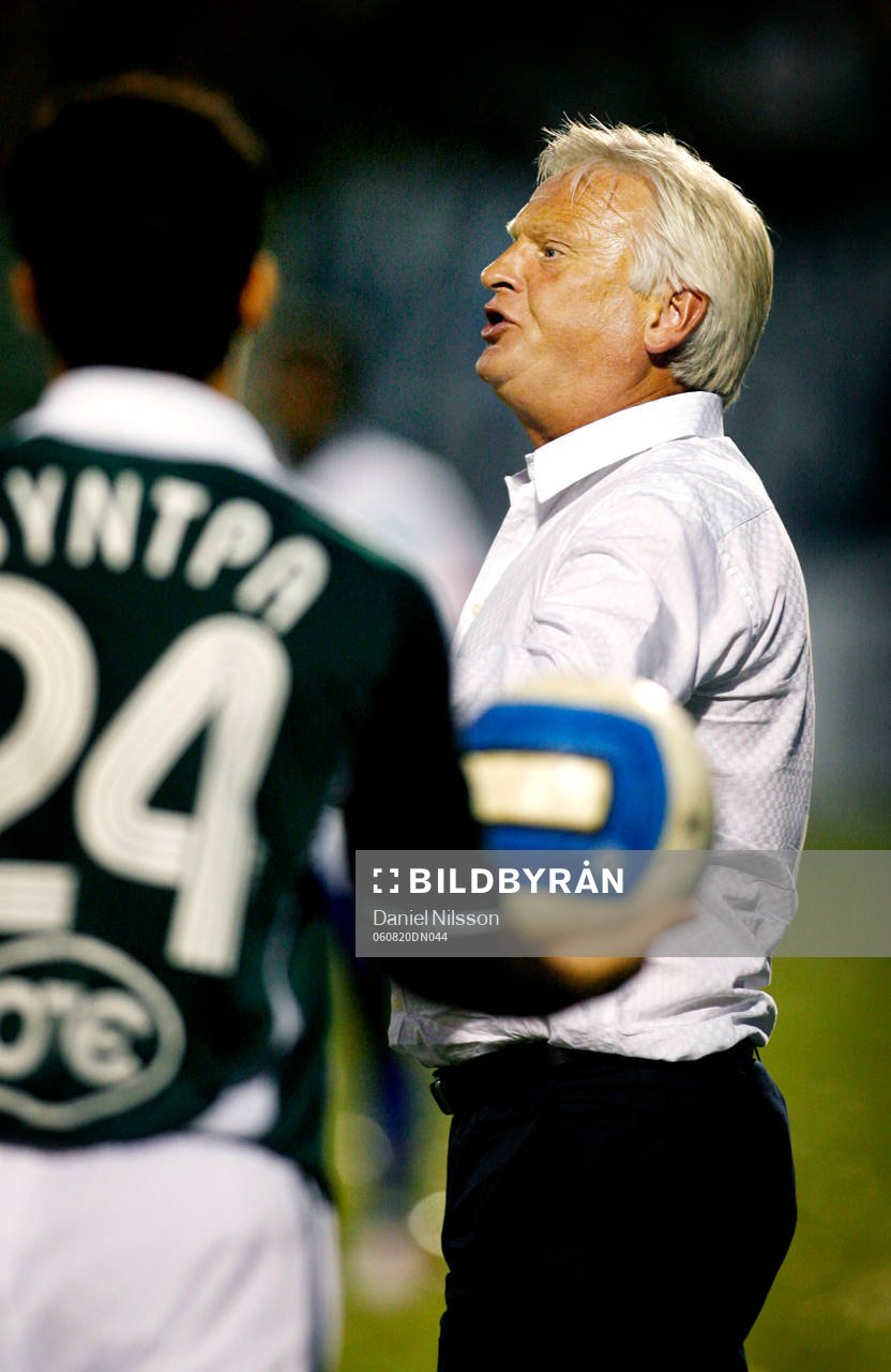 Hans Backe, Hasse Backe, tränare Panathinaikos