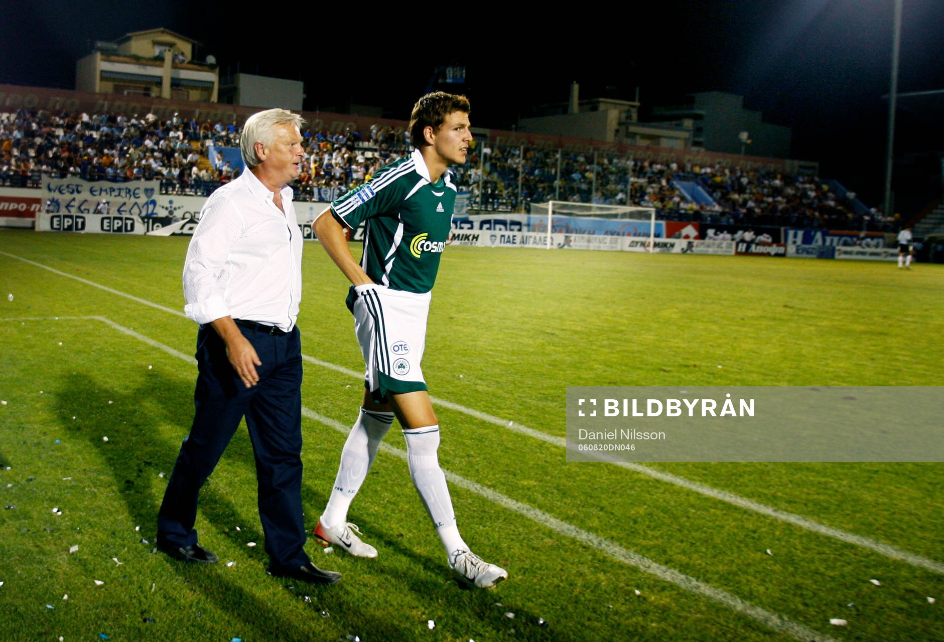 Hans Backe, Hasse Backe, tränare Panathinaikos