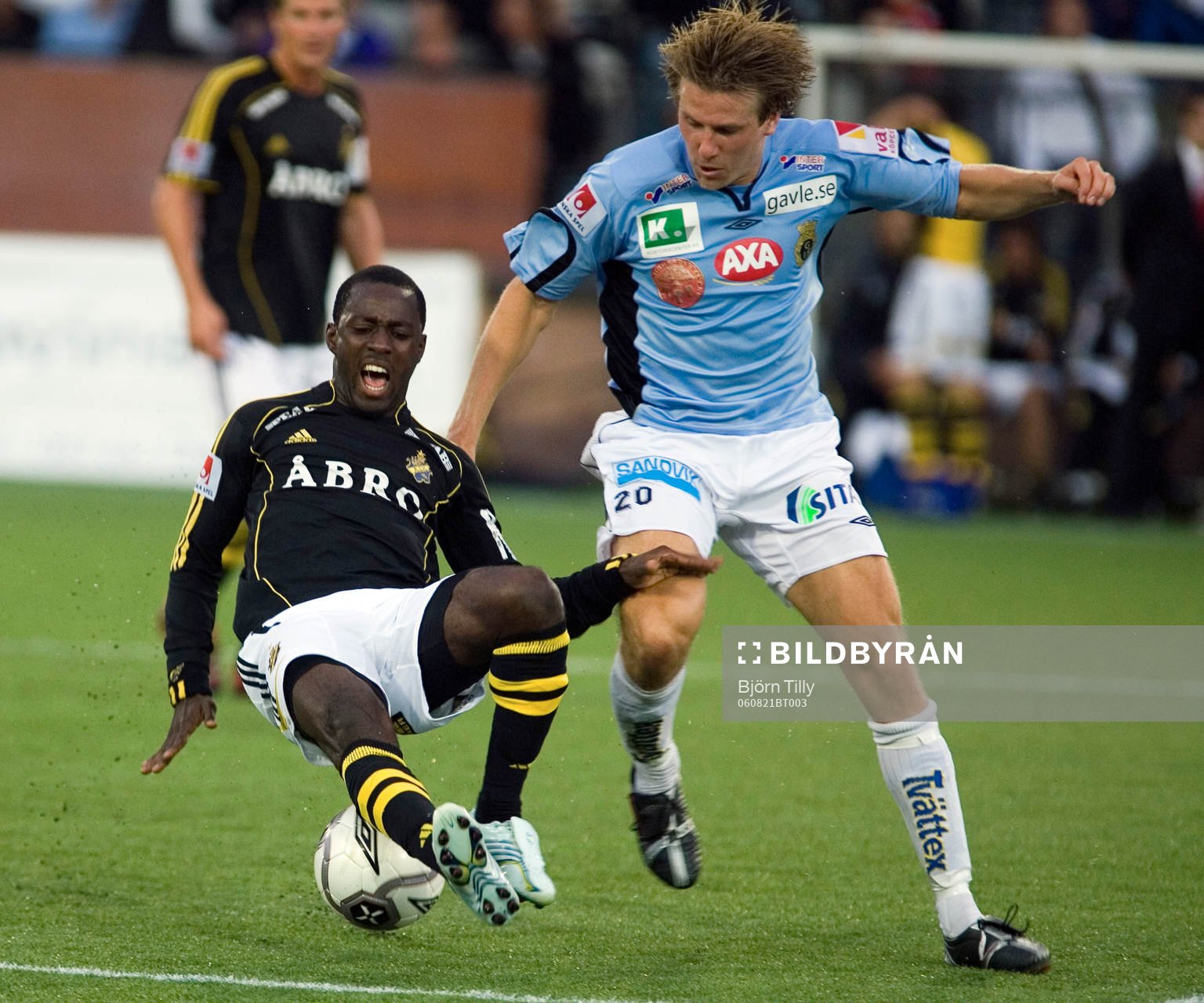Dulee Johnson, AIK och Daniel Westlin, Gefle