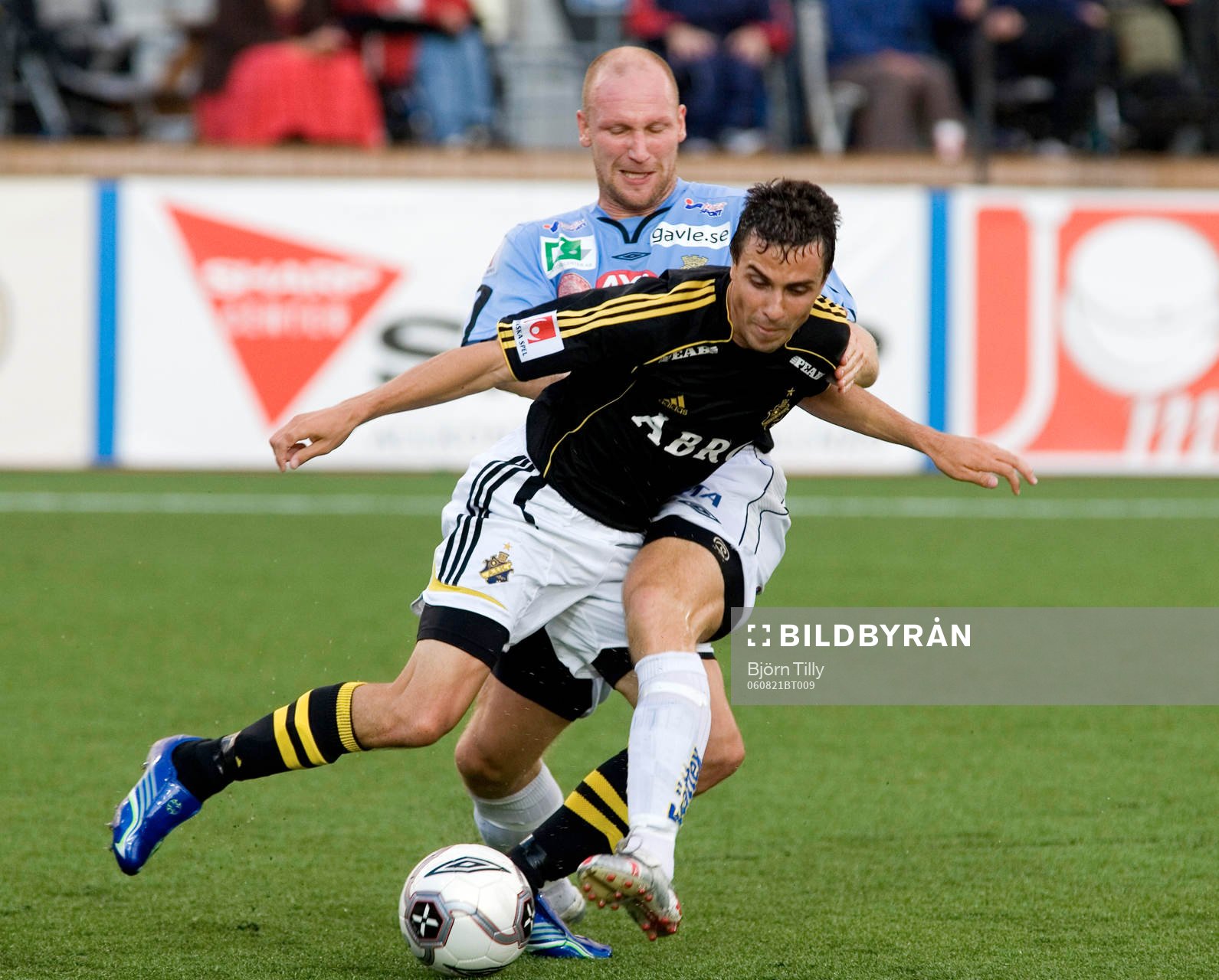 Thomas Hedlund, Gefle och Daniel Mendes, AIK