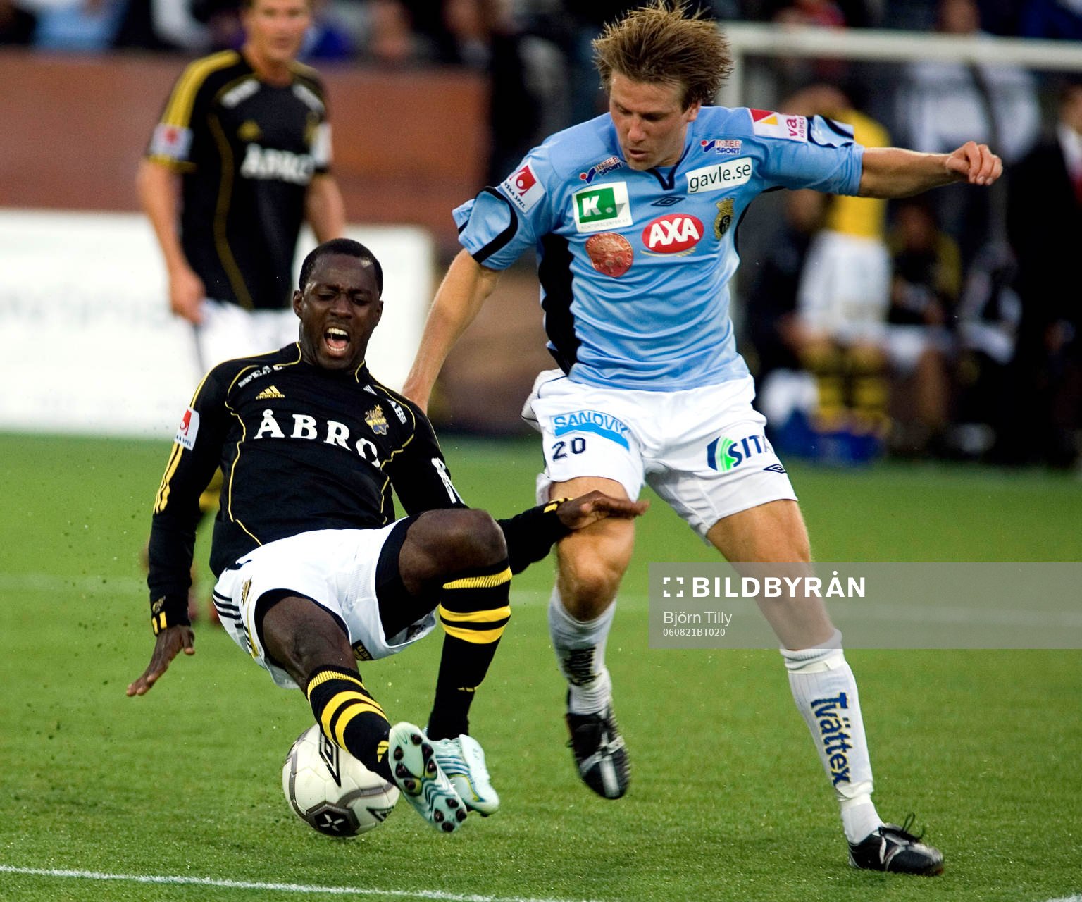 Dulee Johnson, AIK och Daniel Westlin, Gefle