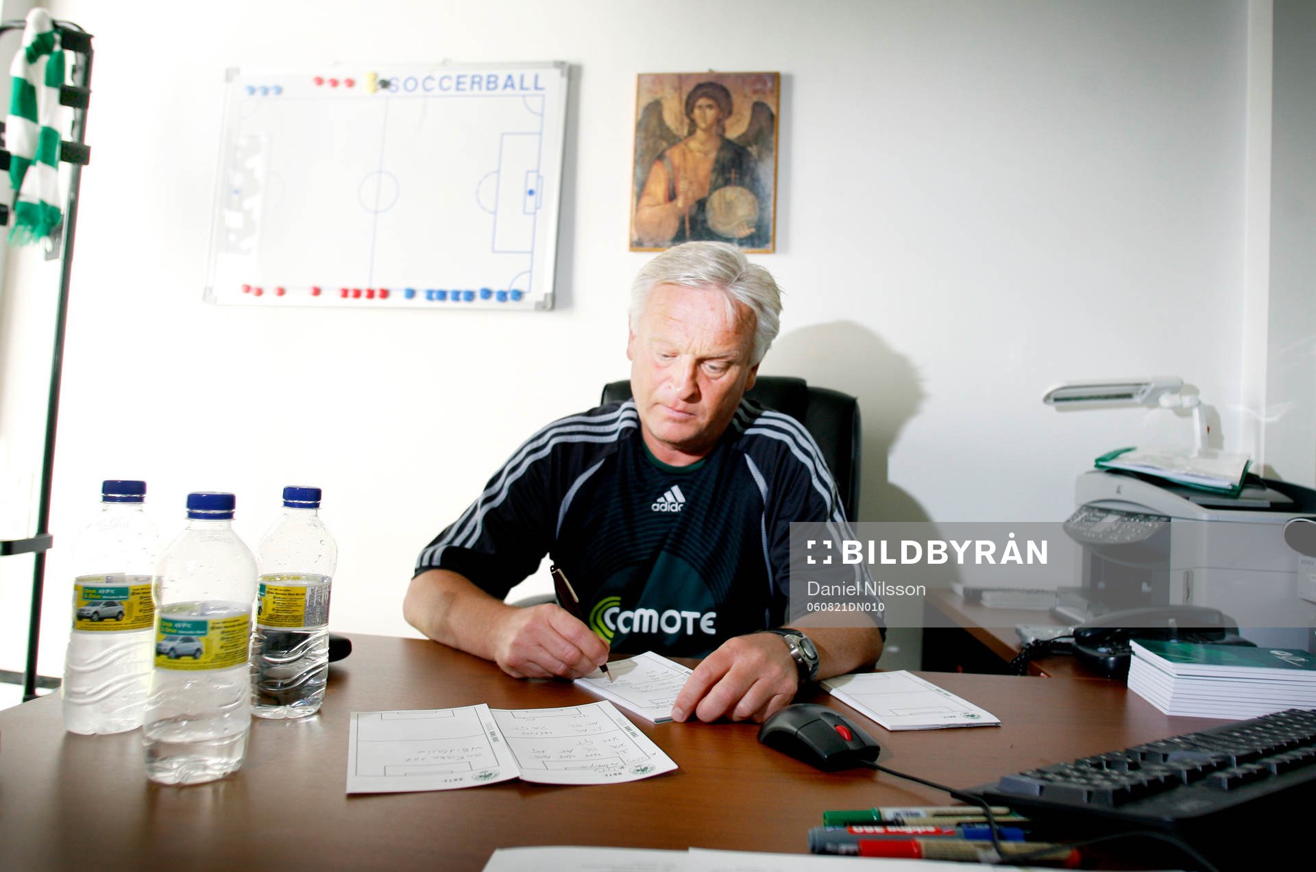 Fotboll, Grekisk Liga, Hans backe, Hasse Backe, tränare,