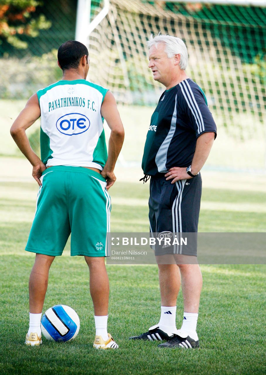 Fotboll, Grekisk Liga, Hans Backe, Hasse Backe, tränare,