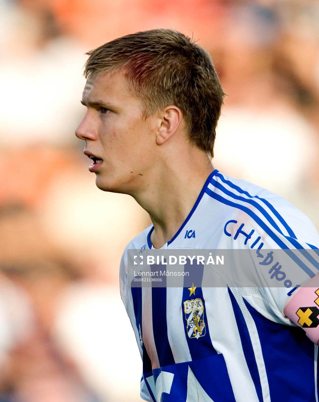 En blodig Pontus Wernbloom