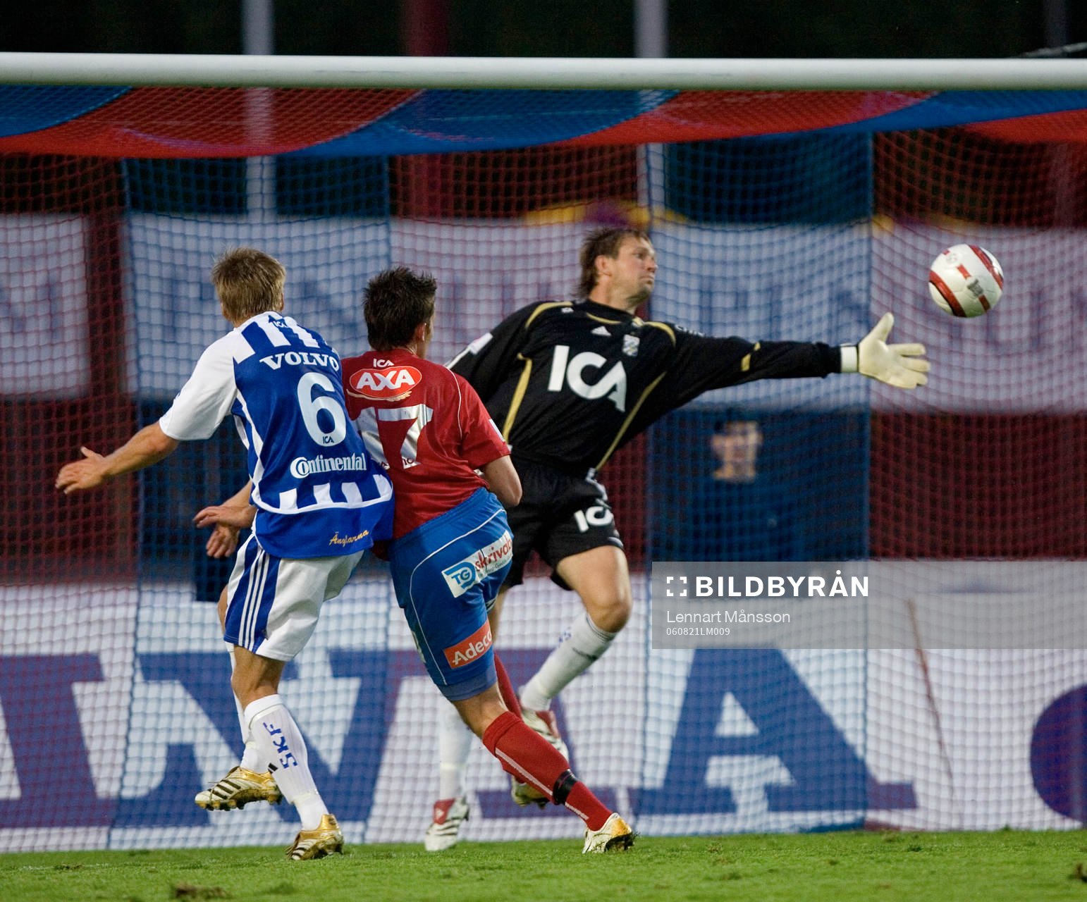 1-0 Ingmar Teever, nick förbi Bengt Andersson i IFK-målet