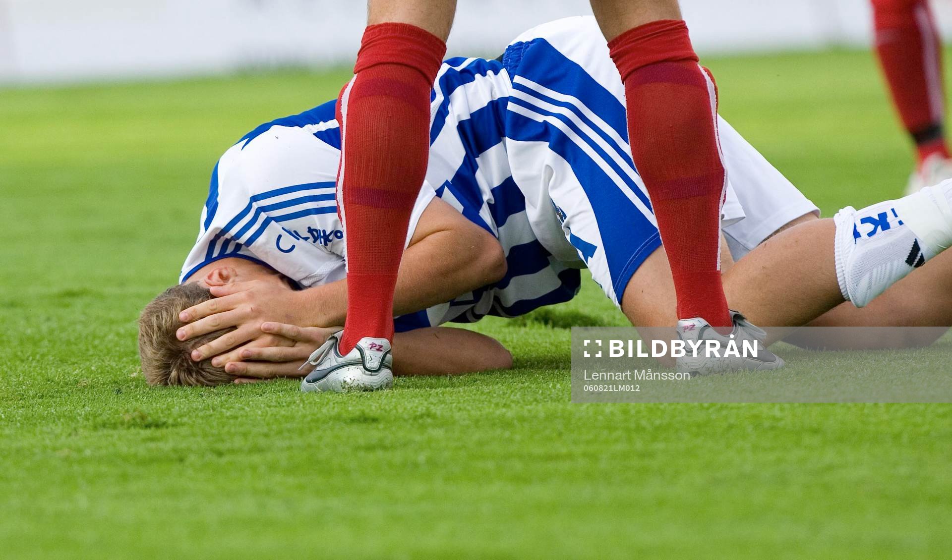 En blodig Pontus Wernbloom