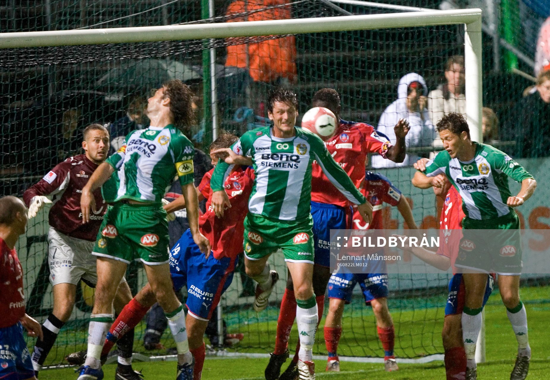 Klungspel framför Daniel Andersson, Hammarbys Max von