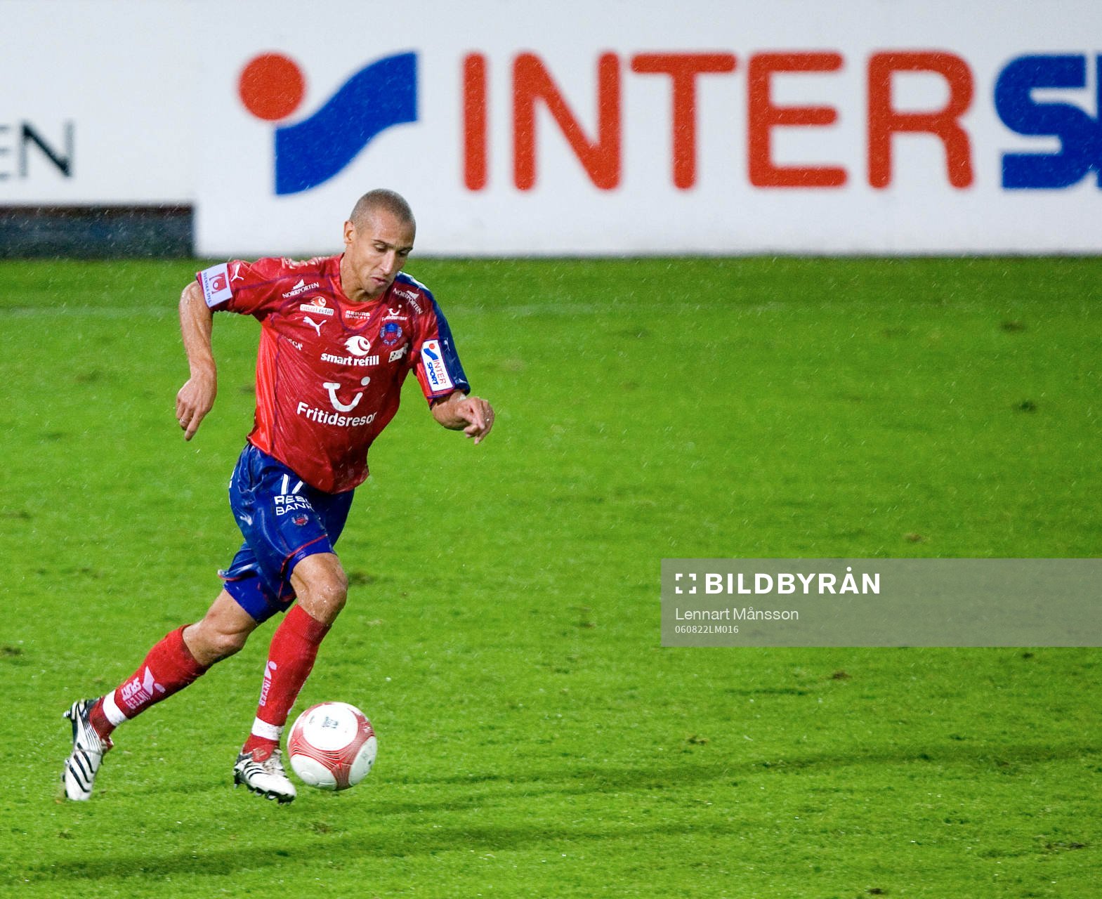 Henrik Henke Larsson sätter fart, Intersport-reklam,