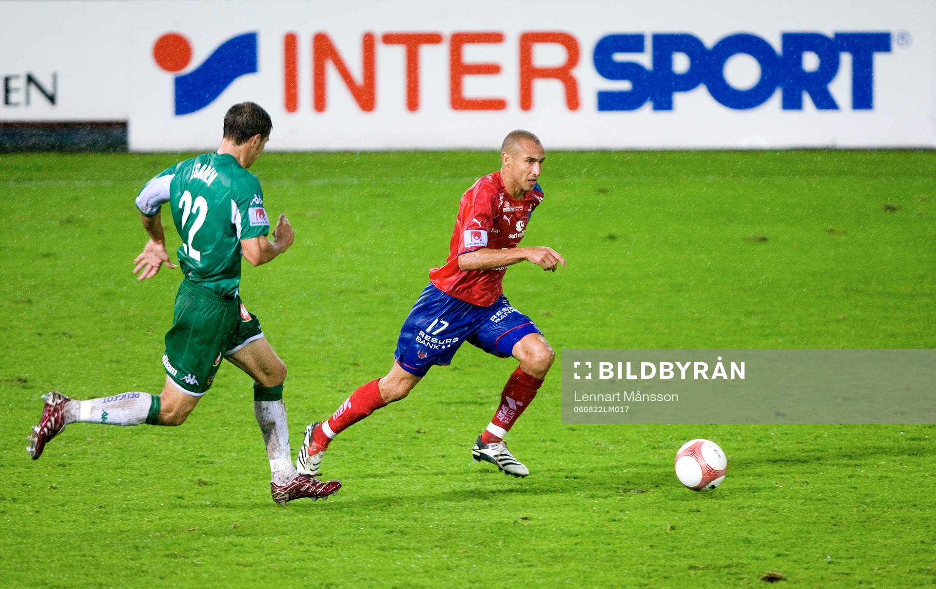 Henrik Henke Larsson sätter fart, Intersport-reklam,