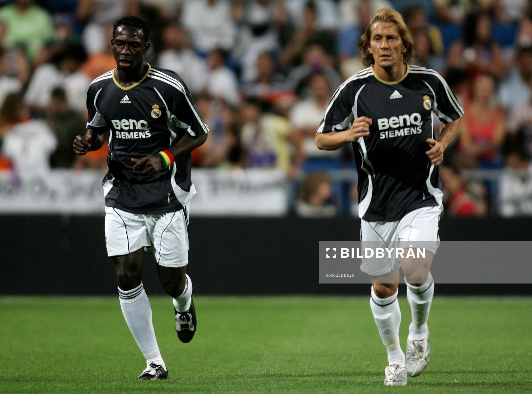 Mahamodou Diarra och Michel Salgado, Real Madrid