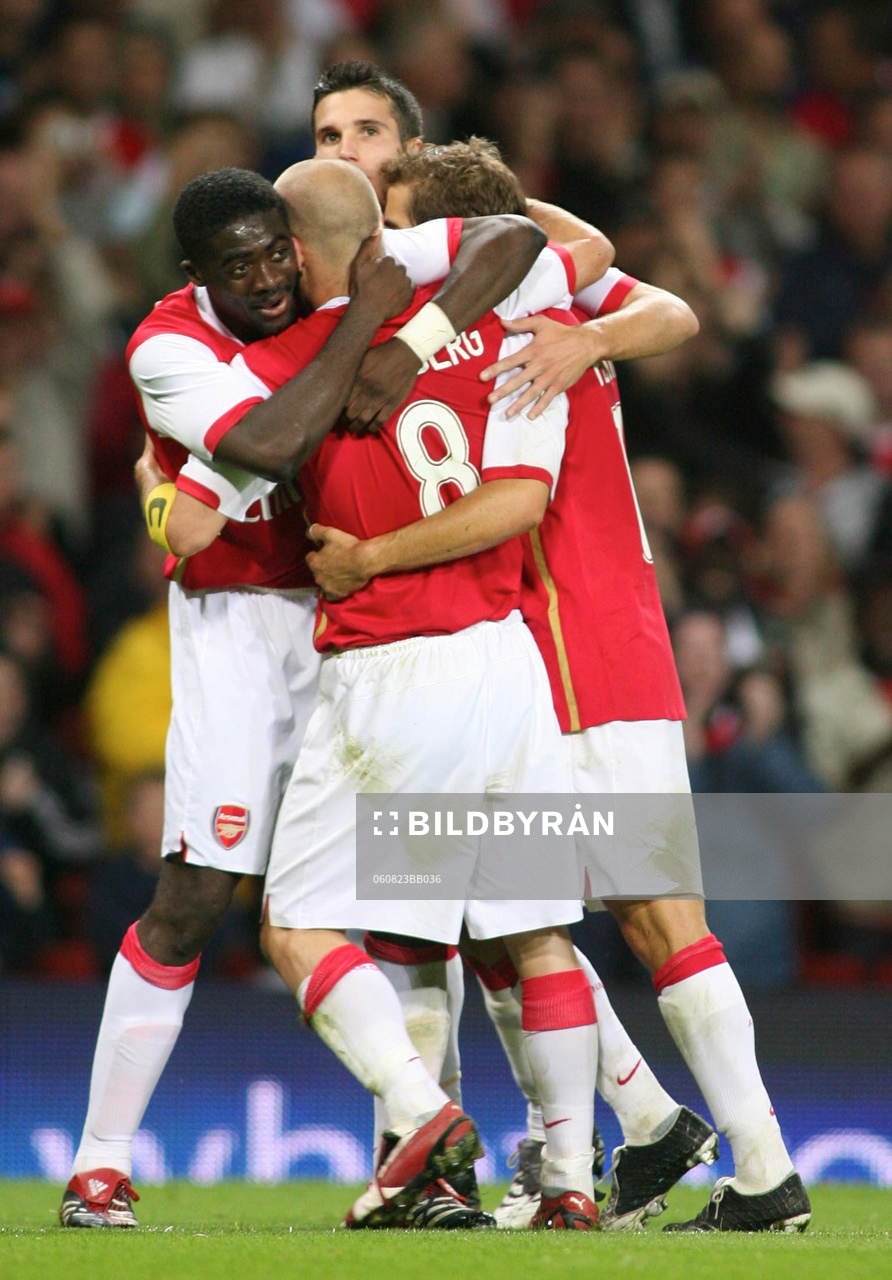 Jubel, glädje, Arsenal