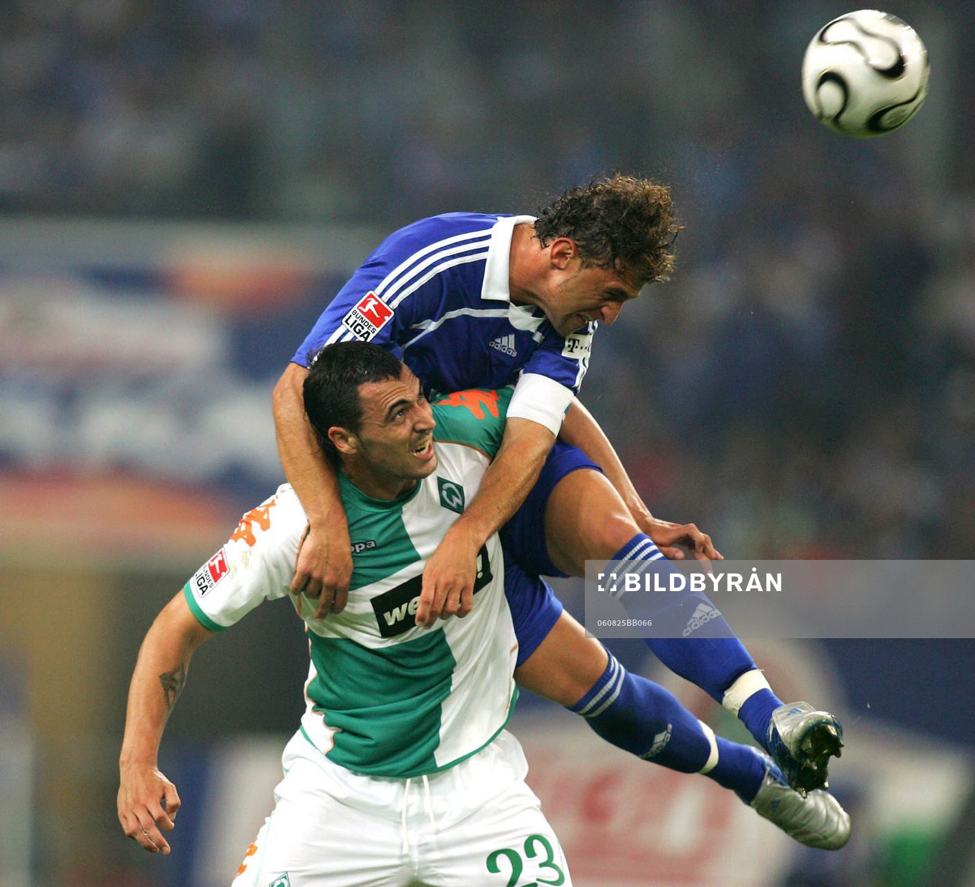  Hugo Almeida, Werder Bremen och Marcelo Bordon, Schalke