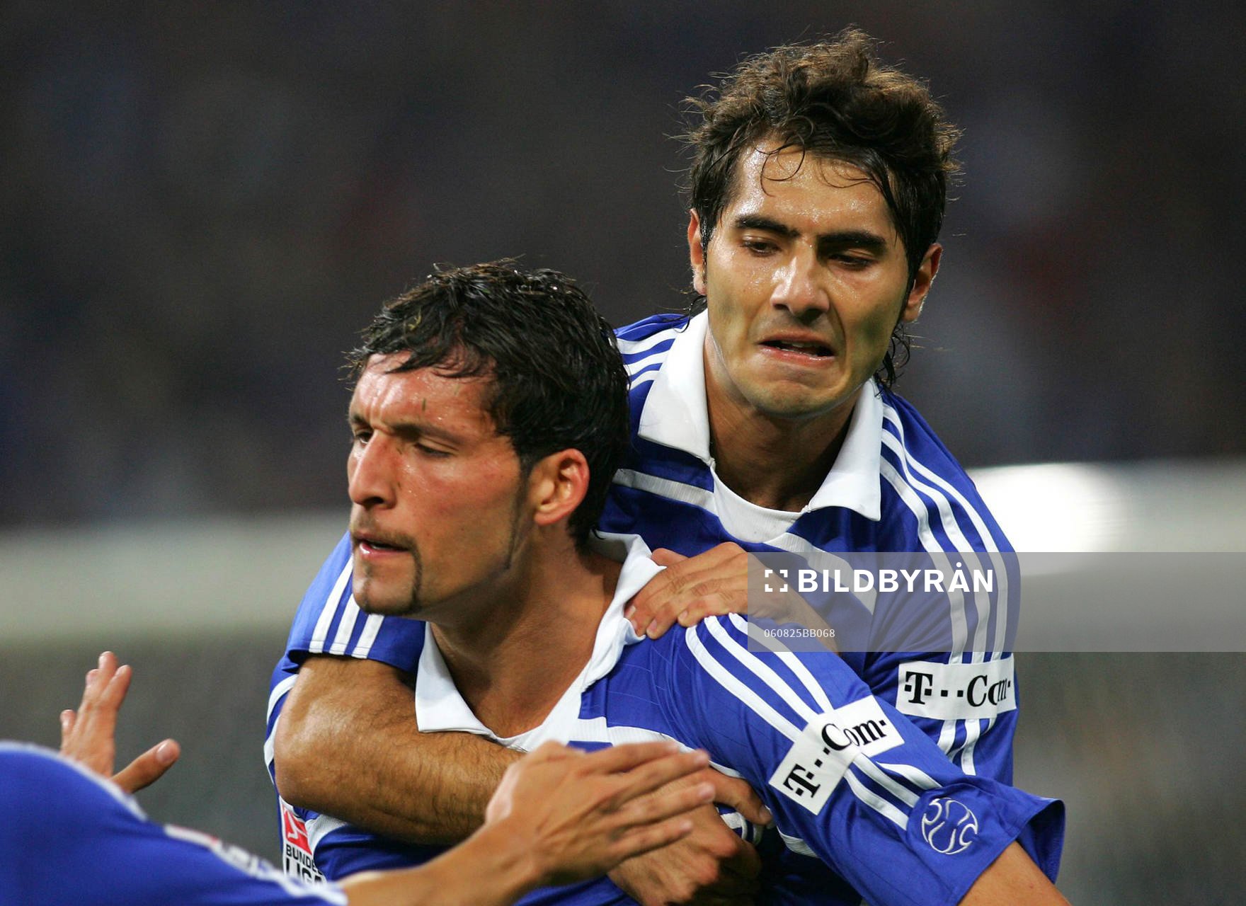 1-0 Kevin Kuranyi och Halil Altintop, Schalke, jubel,