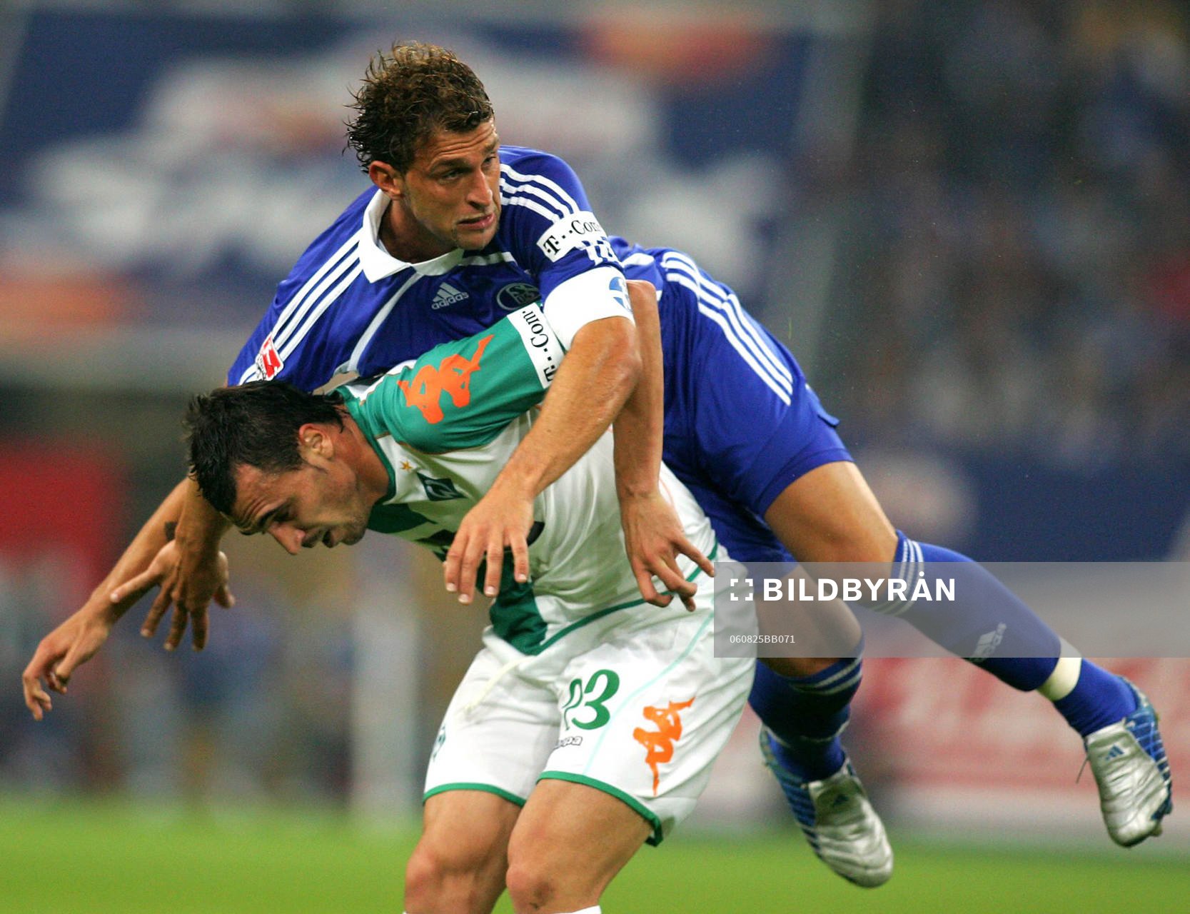  Hugo Almeida, Werder Bremen och Marcelo Bordon, Schalke