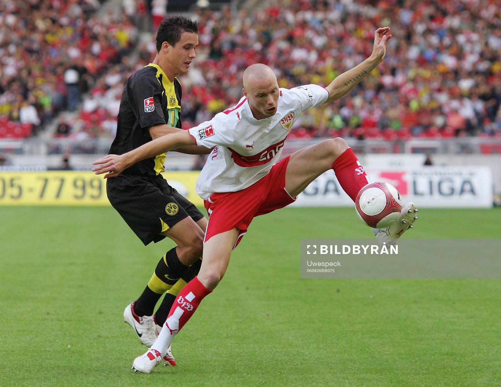 Degen, Dortmund och Alexander Farnerud, Leverkusen