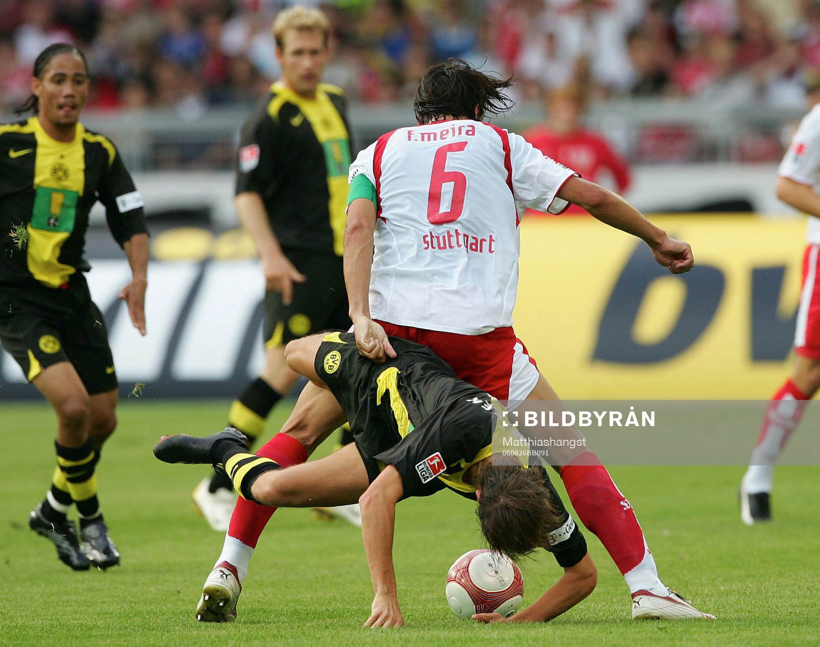Ebi Smolarek, Dortmund och Fernando Meira, Stutttgart