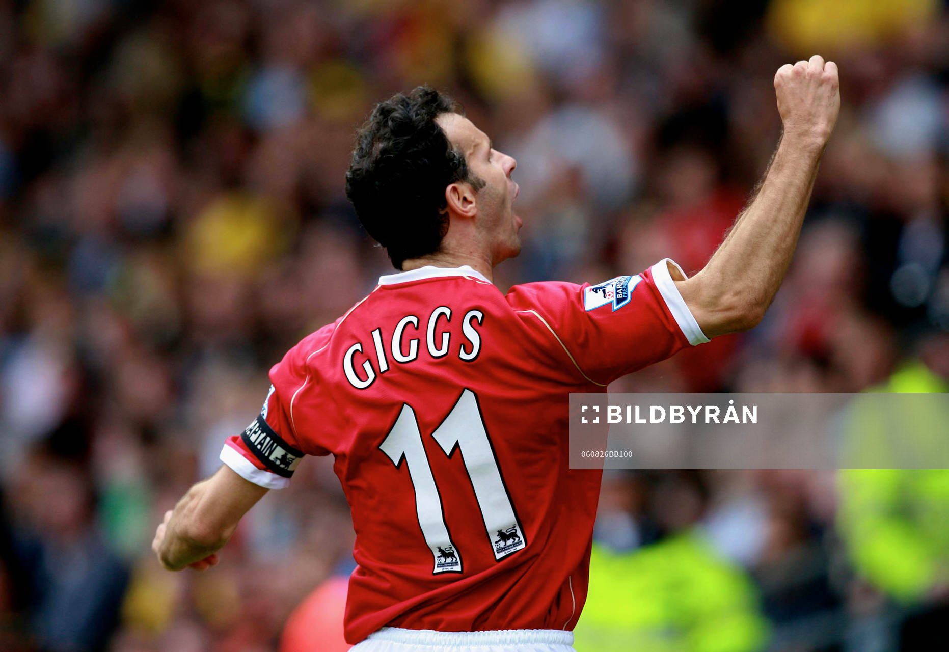  Ryan Giggs, Manchester, jubel.