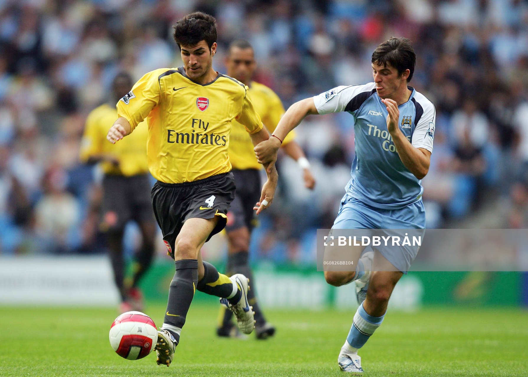 Cesc Fabregas, Arsenal och Joey Barton, Manchester